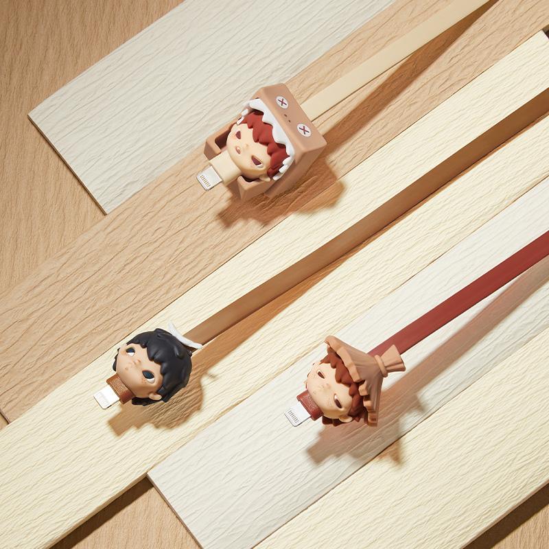 New POP MART HIRONO ONO Mute Drama Collection, Cable Type C Mystery Boxes Single Blind Box/whole Box 9 Pcs 1230605016