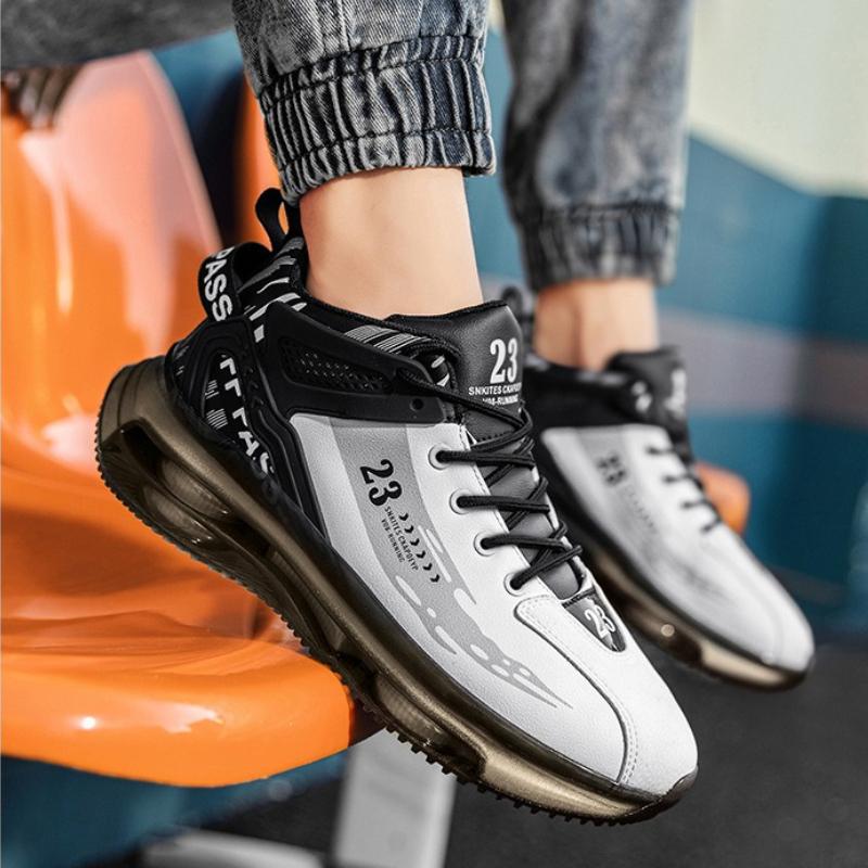 Marke Herren Sneaker Plateau Schnürung Atmungsaktiv Mode Freizeitschuhe Luftpolsterung Weiche Lauf Sportschuhe für Herren Zapatillas Neu
