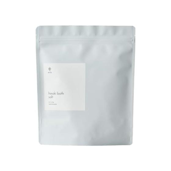 nifu hinoki bath salt 500g bath salts body scrub forest bathing Yoshino Hinoki natural essential oil relaxing warming mini gift present no additives