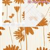 2D FLAT PRINTING 2pcs Curtains (Without Rod) Floral Pattern in Warm Colors Easter Festival Popular Curtains&Drapes Prints Light