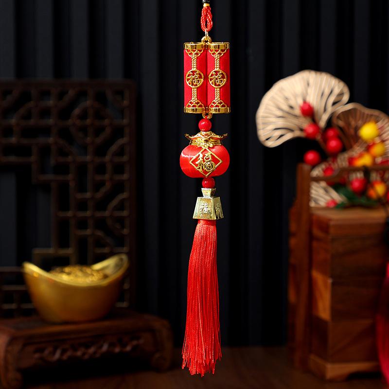 1PC Decorations Stable Structure Traditional Housewarming Celebrations Lanterns Bright Colors Spring Festival Gift