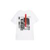 Jordan Brand Printed Soft Comfortable Casual Short Sleeve T-Shirt Men Tops White Fitness-Red FD7026100