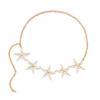 Gold Color Sea Star Waist Chain Minimalist Beads Belly Chain Metal Chain Waist Jewelry  Girls