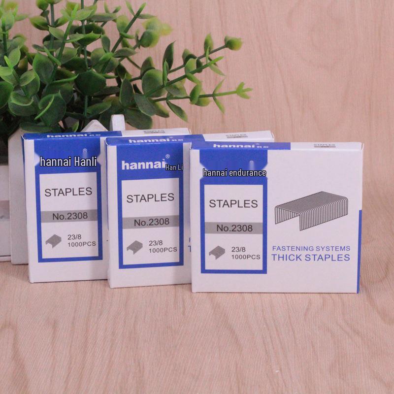 Han Nai 2308 Heavy-Duty 8mm Staples for 30-50 Sheets Metal