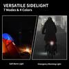 EDC Mini LED Flashlights  Rechargeable Magnetic Torch Clip-On EDC Handheld Work Light for Hiking Camping Dog Walking Emergencies