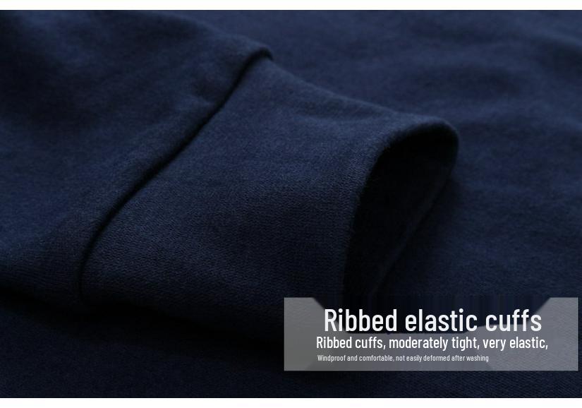 Men's V-Neck Thermal Underwear Set - Pure Cotton Knitwear Base Layer, Autumn Top & Pants