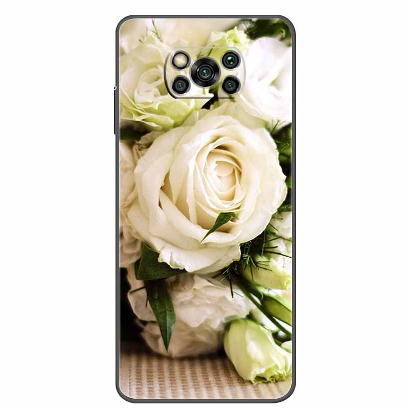 Case For POCO X3 Pro Soft Silicone TPU Black Bumper Cover For Xiaomi Poco X3 NFC Phone Back Cases PocoX3 X 3 X3Pro Cat Cartoon