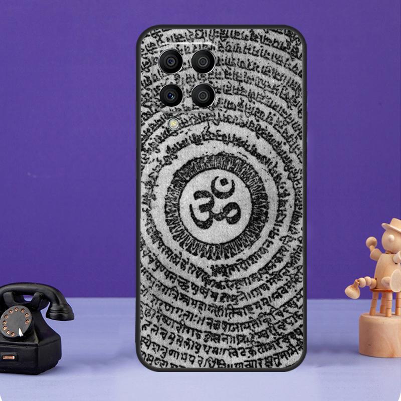 Yoga Om Namaste Mandala Design Case For Samsung Galaxy M34 M13 M53 M51 M31 M11 M14 M54 M12 M32 M52 M16 M36 M56 M15 M35 M55