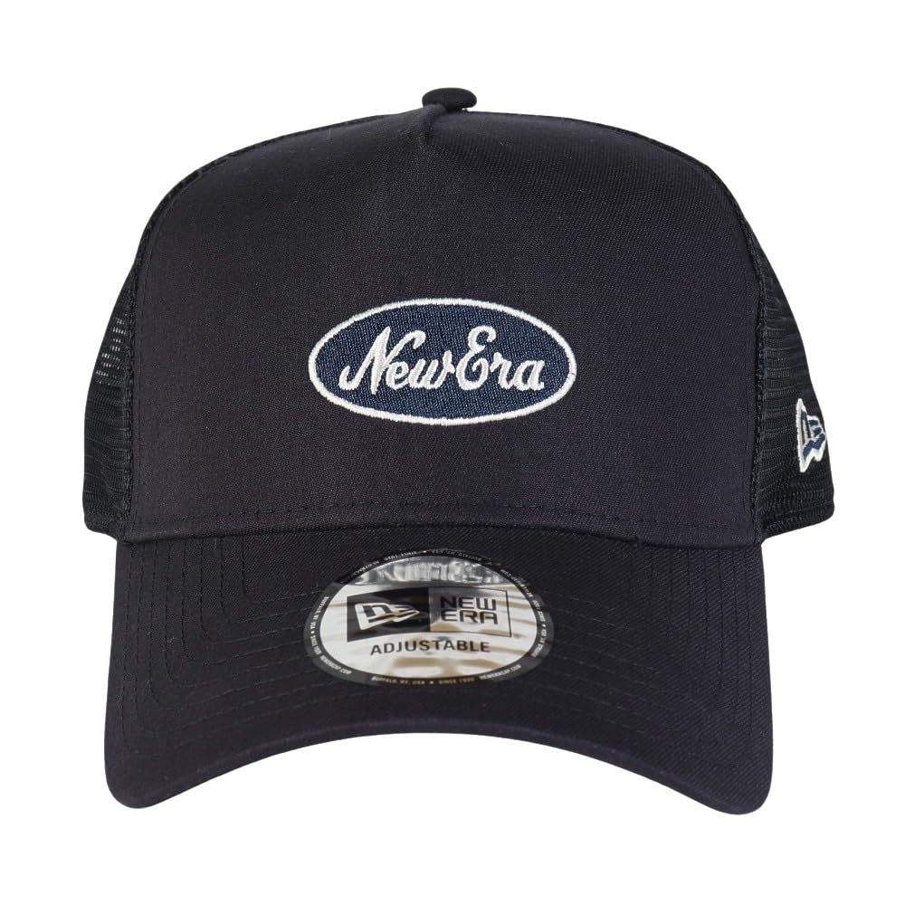 [New Era] Mesh Cap 9FORTYA-Frame Cotton Dark Navy FREE 940AFTR COTTON FLAX OVAL LOGO DNVY 14388645 NER36C6191