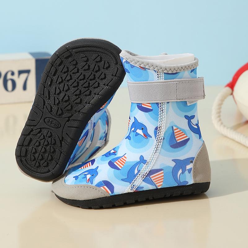 Unisex High-Top Beach Shoes: Swim, Dive, Snorkel & Tide Pool Shoes for Kids & Adults