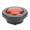 Mini Aluminum Alloy Round Quick Release Plate for Compact Action Tripods (Red)