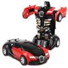 Popular Children's Deformed Toy Robot and Car Set for Educational Play At Street Markets and Night Stalls.