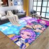 KPop Demon Hunters Pattern Rug, Indoor/Outdoor Mat, for Picnic, Gameroom, Bedroom, Office, Living Room, Home Decor Carpet, Birthday Gift