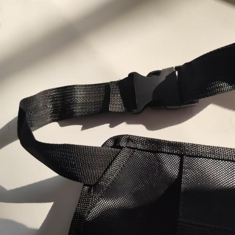 Multi Pocket Detachable Work Belt With Thigh Mount For Carpenters And Craftsmen Waterproof Tool Organizer