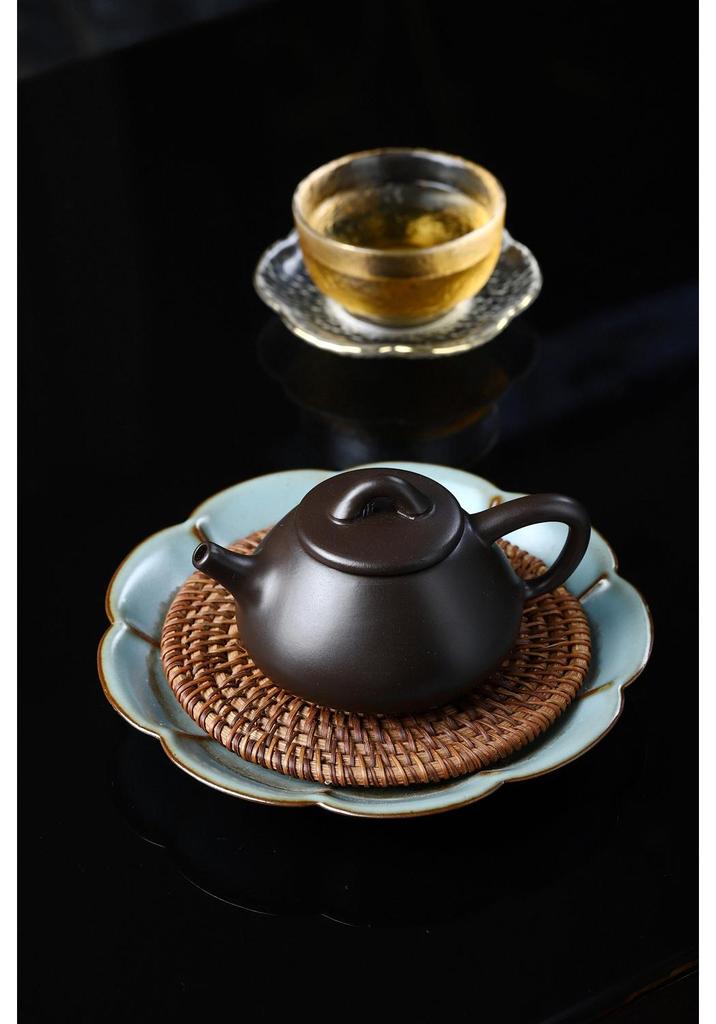Purple Clay Zi Ni Teapot - Semi-Handmade Yixing Collection