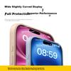 KEKLLE Skin-Friendly Magnetic Case for iPhone 16, Apple 16 Protective Cover, Soft Full-Protection Silicone Magnetic Lens Case, Midnight Black