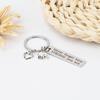 Langlebiger Edelstahl-Schlüsselanhänger Ermutigungsgeschenk für Geburtstage, Abschlussfeiern und Feiertagsfeiern