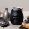 Mitsuya Electric Elektrischer Sake-Wärmer, Nonbe Yokocho NBE-1, Heißwasser-Typ, für Japanischen Sake, Elektrisch, Heißer Sake-Wärmer (Schwarz)