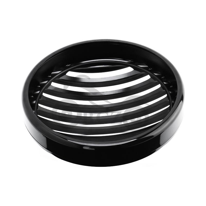 Harley XL883/XL1200 48 Dyna Softail Black Grille Headlight Cover