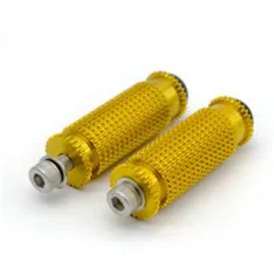

8MM Universal CNC Motorcycle Rearset Footrests Knurling Footpeg Foot Pegs Pedal For Yamaha YZF R25 R3 MT-25 2015 - 2023 старого золота
