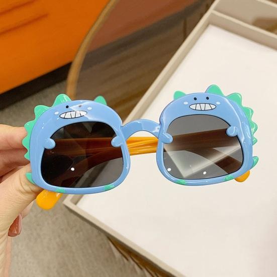 Children Sunglasses Girls Boys Cute Cartoon Dinosaur Glasses Sun Protection Eyeglass Fashion Kids Party Eyewear Accessories