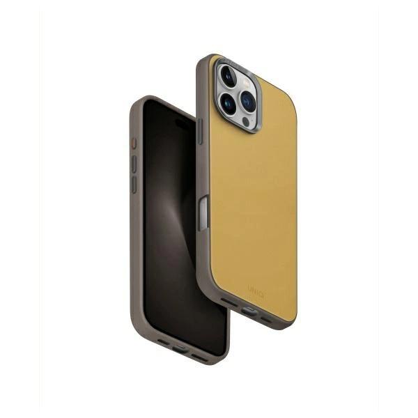 Uniq Lyden Ds Case Iphone 16 Pro Max     6.9 Magclick Charging Yellow-Grey