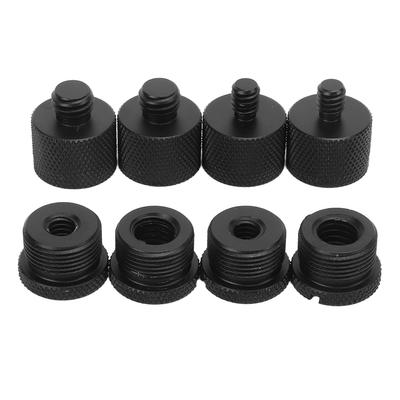 Adaptateur Pied de Micro Antichoc Alliage d'Aluminium Stable Installation Facile Accessoires Pied de Micro