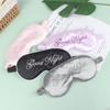 Sleeping Blindfold Eye Masks Blackout Eye Cover Washable Adjustable Eyepatch