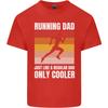 Running Dad Cross Country Marathon Runner Unisexs Light Cotton Tshirt