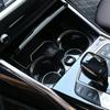 For BMW G20 G28 325li 3 Series   ABS Chrome Cup Holder Decoration Frame Trim
