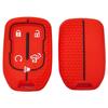 Rubber Car Key Cover Silicone Protector Case for CHEVROLET Silverado Suburban for GMC Sierra 1500 2500HD 3500HD Terrain Acadia