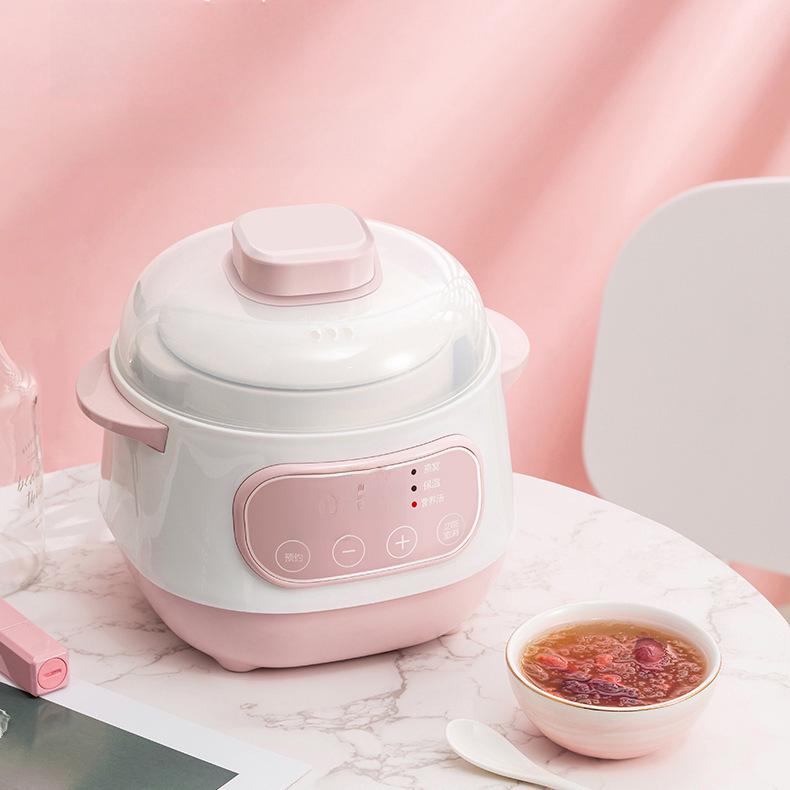 Bird's Nest Mini Electric Stew Pot - Waterproof Ceramic, Health Stew, Small Household Appliance, Gift