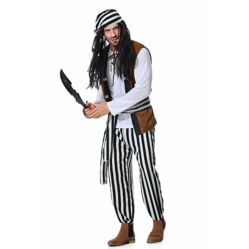 Halloween Piratenkostüm, Erwachsenen-Paarkostüme zum Rollenspiel