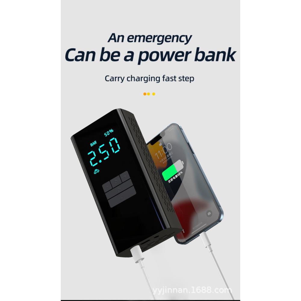 Bezprzewodowa pompka powietrza do samochodu przenośna do samochodu pojazdu terenowego pojazdu elektrycznego roweru pompka do opon