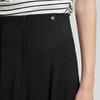 ELLE High Waist Chic Slimming Casual Long Skirt Women skirts Black ER51156