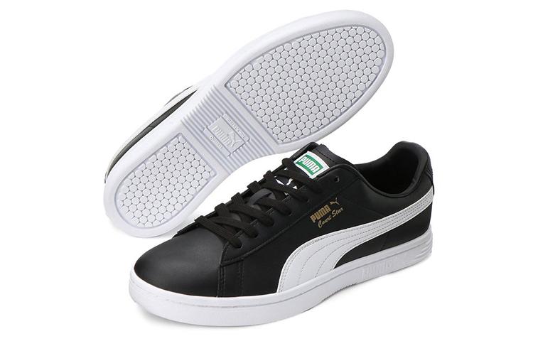 Puma Unisex Court Star Low Top Sneakers Black