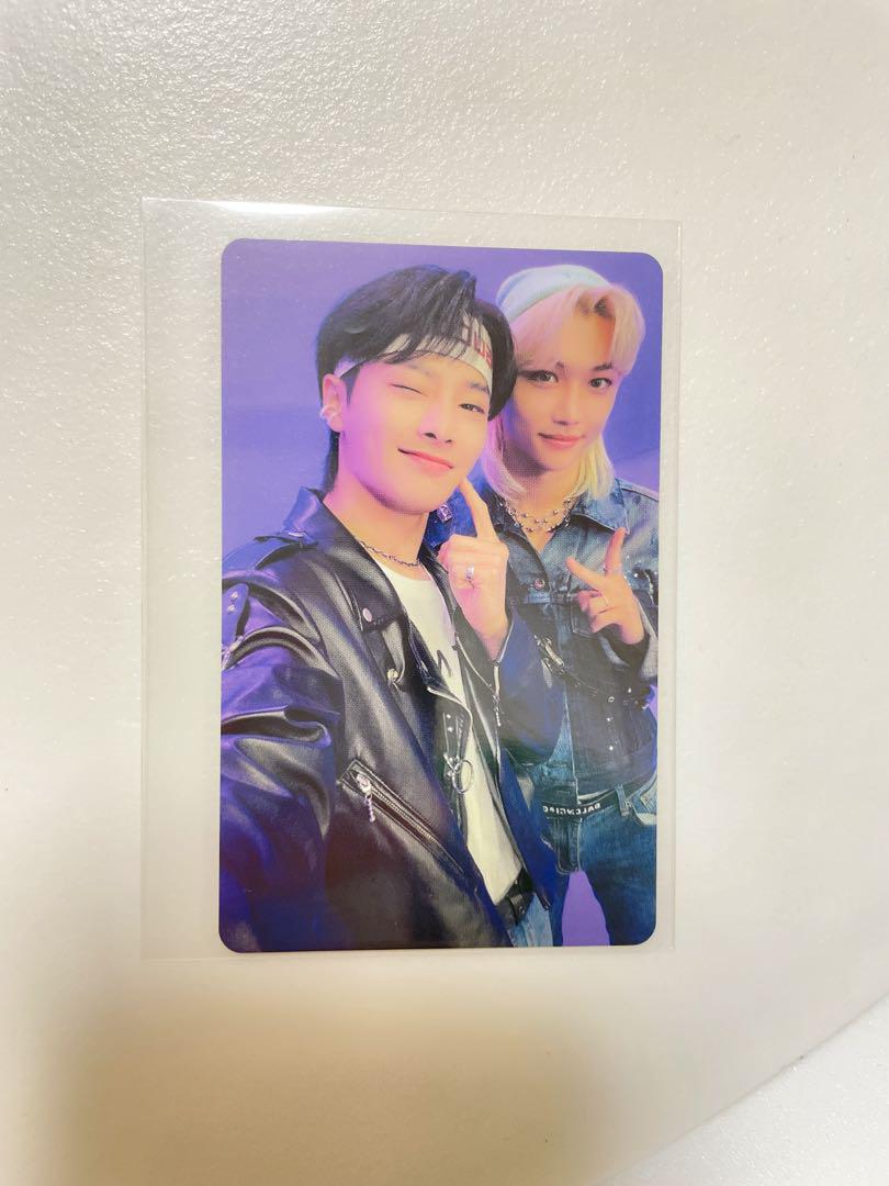 

[Б/У] StrayKids Sorikun Бонусная Юнитная Торговая Карта Почакузу I.N Феликс