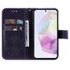 For Samsung Galaxy A36 5G Leather Wallet Case Sunflower Imprinted Phone Cover