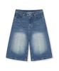 ULIFEZIP Kota Women'S Washed 3/4 Length Bermuda Denim Pants 3 Colors [Ulzd_0029]