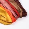 New Arrivals Crinkle Plain Color Satin Crepe Scarf Shawl Wrap Muslim Women Pleated Stain Silk Hijabs