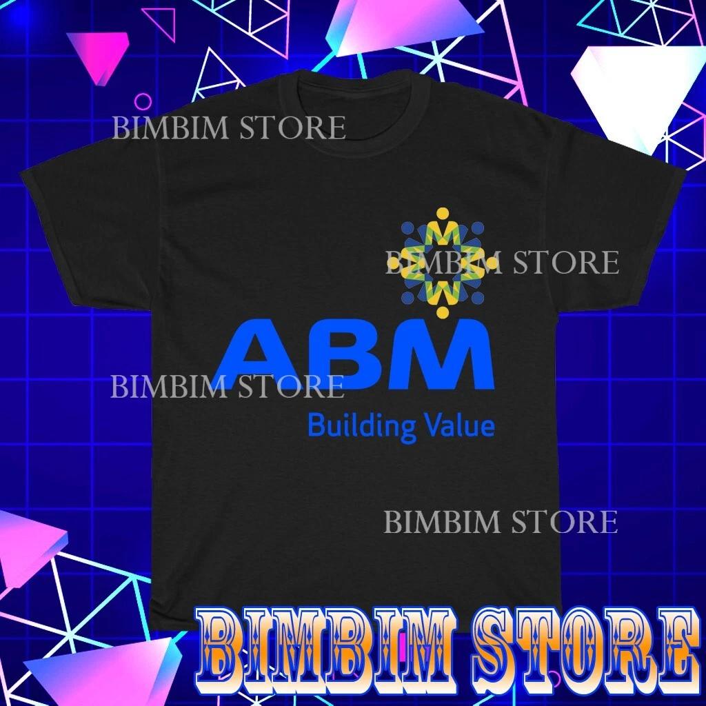 ABM building Industries Logo TEE T-Shirt Funny American Size S to 5XL T-Shirt L
