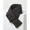 DakS Men S Check Pattern Down Padding Muffler Dcmu6f956cg
