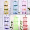 1pc Storage Basket Wall Cabinet Hanging Bag Storage Three-Layer Storage Basket Used for Wardrobe Storage