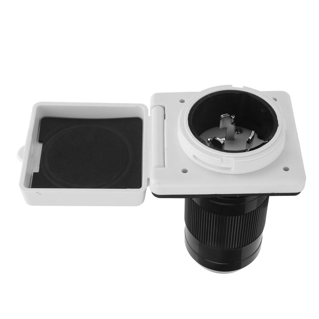 American RV Power Inlet Box Plug 50Amp 125/250V UV Resistant Waterproof Safe Modification