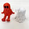 Halloween Ghost Figurine 3D Printed Sitting Ghost Desktop Halloween Decorations Creative Party Gift Ornaments