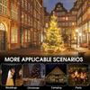 LED Solar String Lights 7/12/22M 8 Lighting Modes Waterproof Fairy Lights for Outdoor Garden Christmas Party Decorations