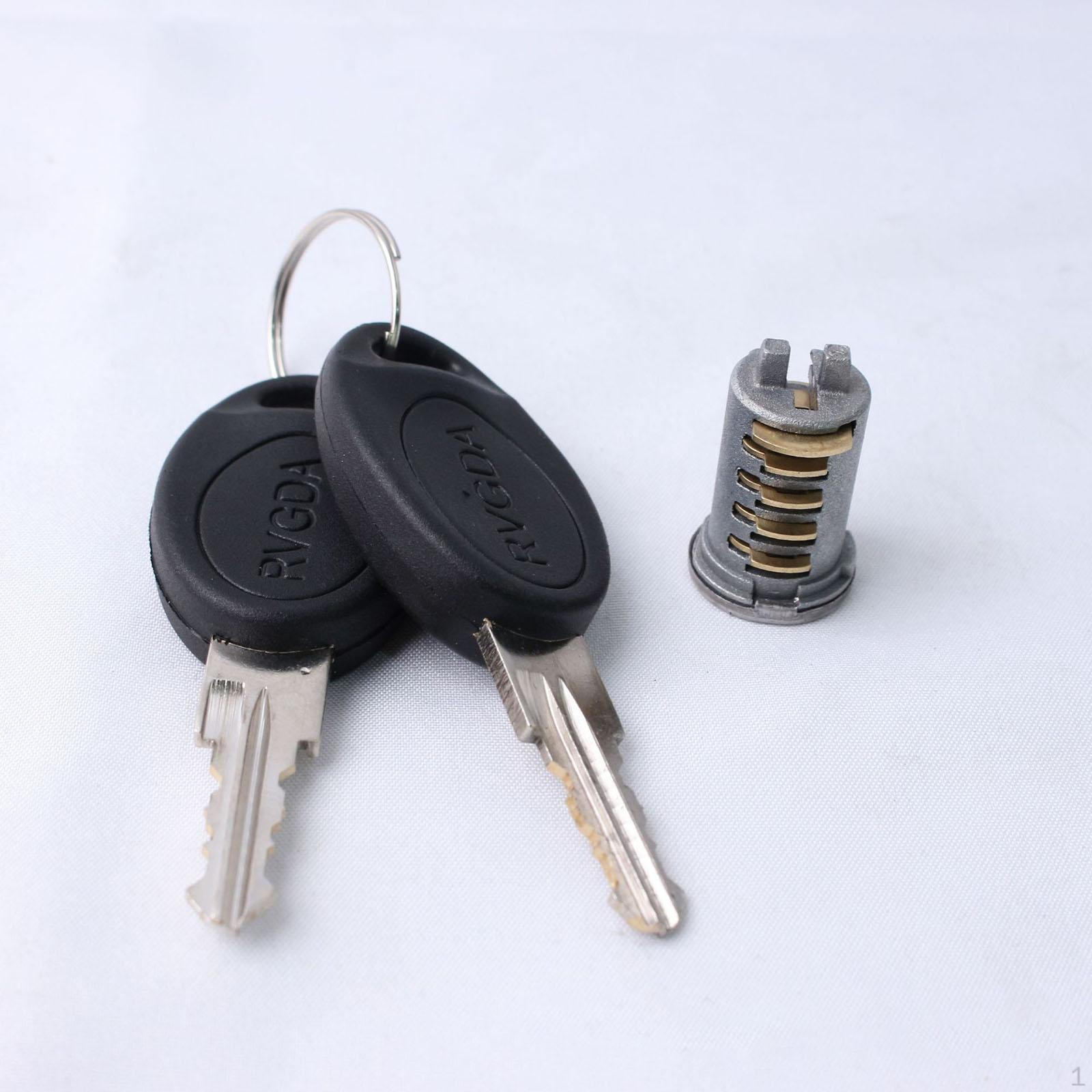 

Roof Rack Lock Replaces Easy to Install Premium Sturdy Cylinder with 2 Keys Luggage