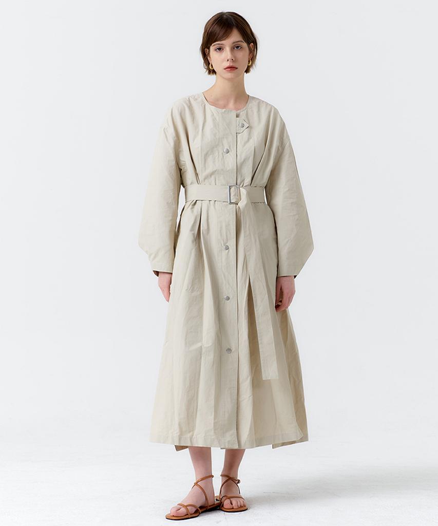 Eilubeu Trench Dress Aardop102A