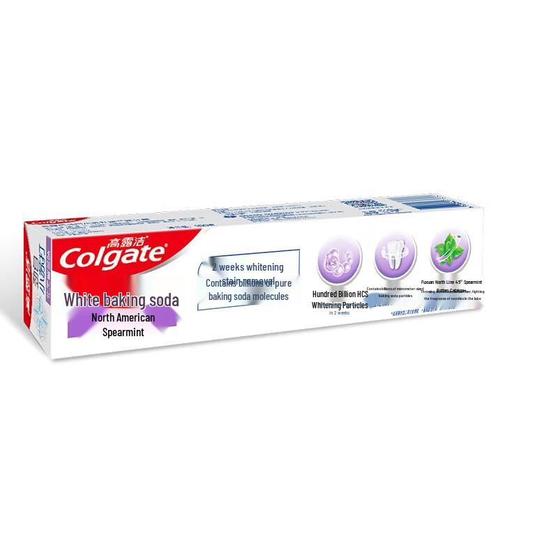 Colgate Strong White Baking Soda Spearmint Toothpaste