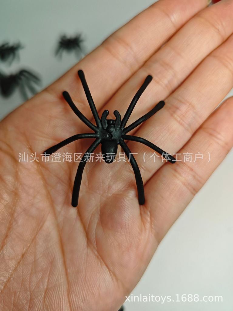 Tricky Spider Toy Simulation Spider Model Children'S Toy Insects Halloween Props Spider Toy Simulation